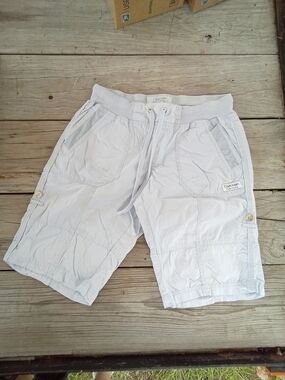 Calvin Klein Performance Gray Dry Cargo Pull On Utility Shorts Size S